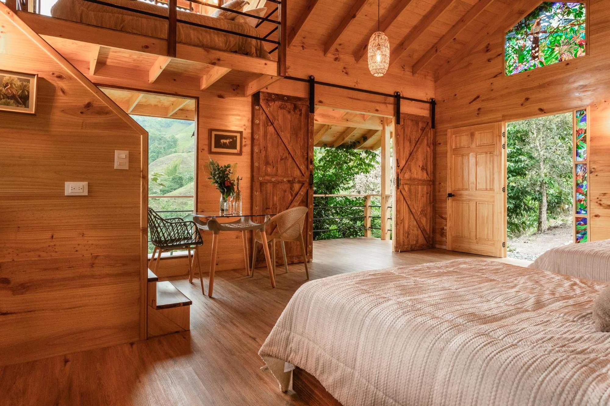 Tominejo Ecolodge - Casas En Los Arboles Neira Eksteriør bilde